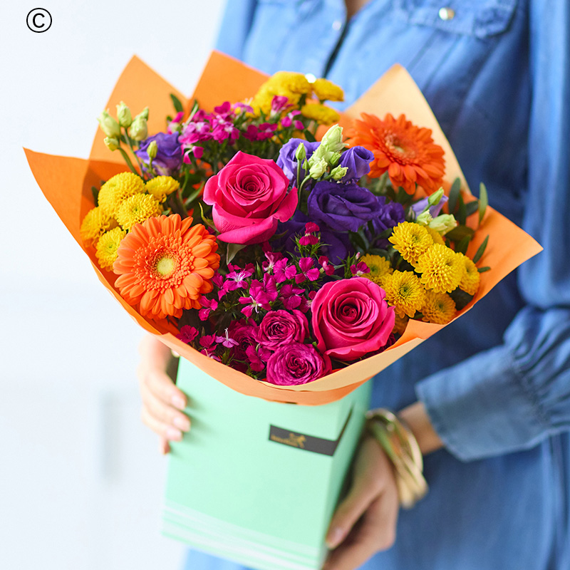 Florist Design Gift Box Bright
