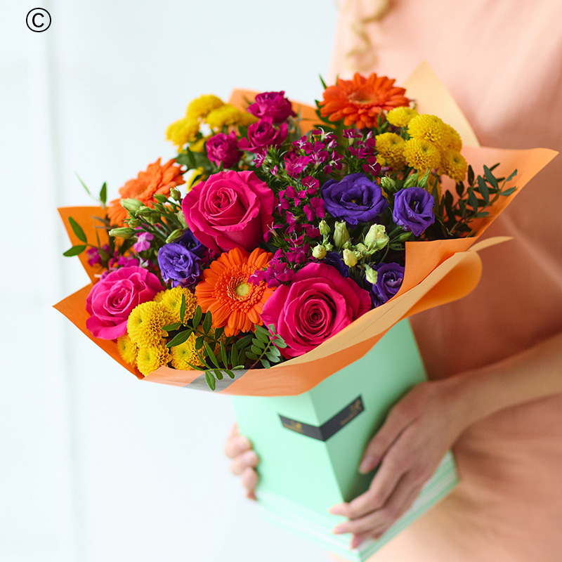 Florist Design Gift Box Bright