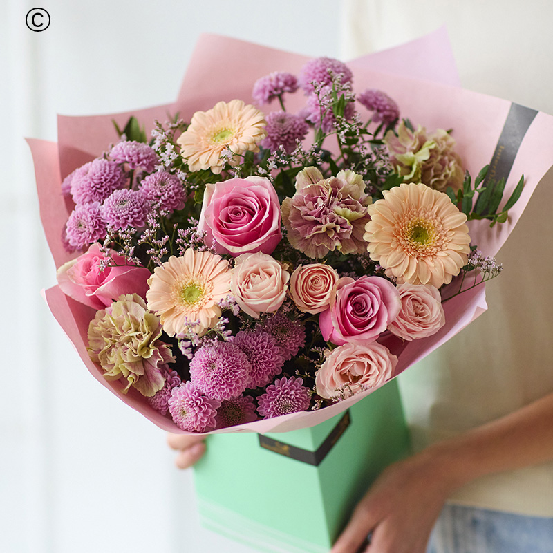 Florist Design Gift Box Pastel