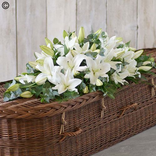 Lily Casket Spray