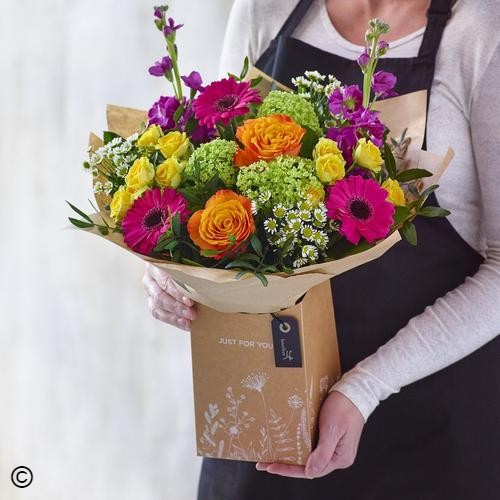 Florist Design Gift Box Bright